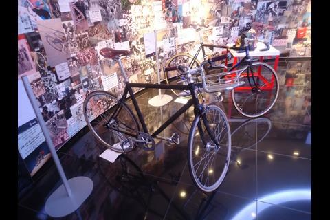 The upscale Paul Smith cycle-themed pop-up on Harrods’ fifth floor
